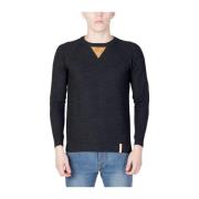 Grå Viskose Akryl Blend Sweater