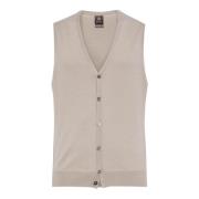 Merino Wool Strikket Vest