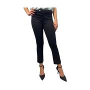 Elegant Polyester Elastane Pantalone