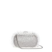 Rhinestone Residency Clutch med Strop