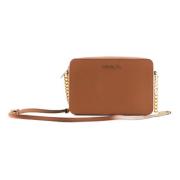 Saffiano Læder Crossbody Taske