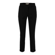 Slim Fit Sorte Ponte Bukser