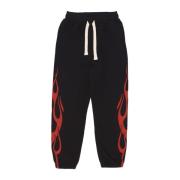 Flames Print Tracksuit Bukser