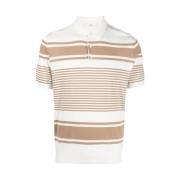 To-farvet polo shirt