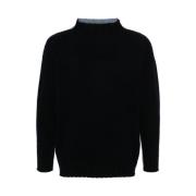 Farveblok Uldstrik Sweater