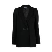 Sort uld-blend Kaia blazer