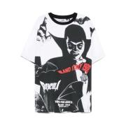 Dracula Print Crew Neck T-shirt