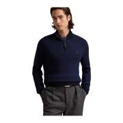 Vaskbar Uld Quarter-Zip Sweater