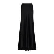 Silkesatin Maxi Nederdel