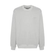 Grå Bomuld Crew Neck Sweatshirt