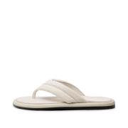 Lotta sandal læder - OFF WHITE