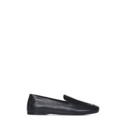 Sort Loafer Sko Elegance Stil