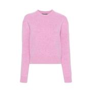 Pink Logo Appliqué Jumper