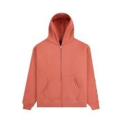 Broderet Zip Up Hoodie