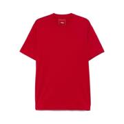 Rød Crew Neck T-shirt