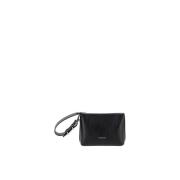 Ikonisk Monogram Læder Clutch Taske