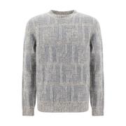 Jacquard Strik FF Logo Sweater