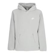 Club Windized Hoodie Lt Smoke Gray/White