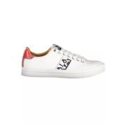 Hvide Polyester Herre Sneakers