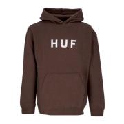 Logo Herre Hoodie Chokolade