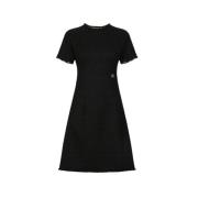 Uld Tweed Midi Kjole