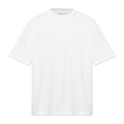 T-shirt med broderet logo