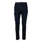 Slim Fit Jeans i Bomuldsblanding