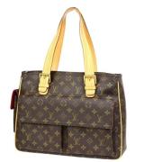 Pre-owned Canvas louis-vuitton-tasker