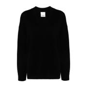 Fladstrikket Sweater