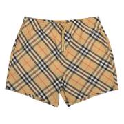 Vintage Check Badeshorts