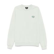 Mint Grøn Crew Neck Sweatshirt