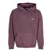 Hættetrøje Fleece Sweatshirt Blomme