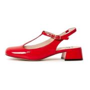 Rød Slingback Pumps Irina