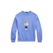 Bomuld Polo Bear Sweatshirt med Tennisstil