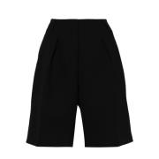 Sort Ovalo Bermuda Shorts