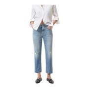 Regenerativ Bomuld Straight Leg Jeans