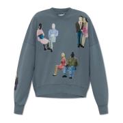 Trykt sweatshirt