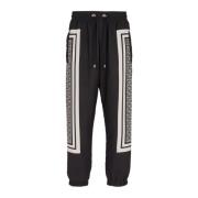 Monogrammed tørklæde joggers