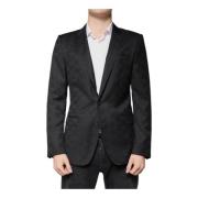 Sort Uldformel Blazer Slim Fit