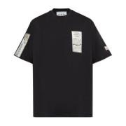 T-shirt med patches