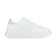 Hvide Nappa Læder Rebel Sneakers