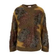 Camouflage Uldblanding Sweater