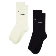 Logo Socks 2-Pack med Stræk