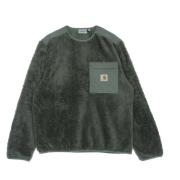 Thyme Crewneck Sweatshirt med lynlåslomme