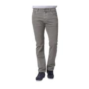 Slim Behagelige Taupe Bomuld Jeans