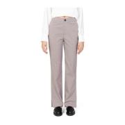 Polyester Viscosa Blend Cigarette Pants