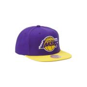 Lilla Lakers Team Snapback Kasket