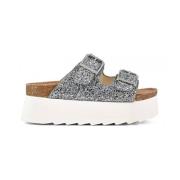 Glitter Platform Sandaler