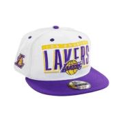 Hvid Lakers Retro Title Kasket