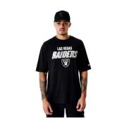 Sort Raiders Script Grafisk Tee